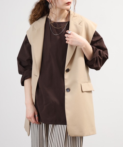 SO(エスオー)の「プルオーバー 長袖(シャツ/ブラウス・レディース・ベージュ系その他/ピンク/ブラウン/オフホワイト・F)」の19枚目の写真
