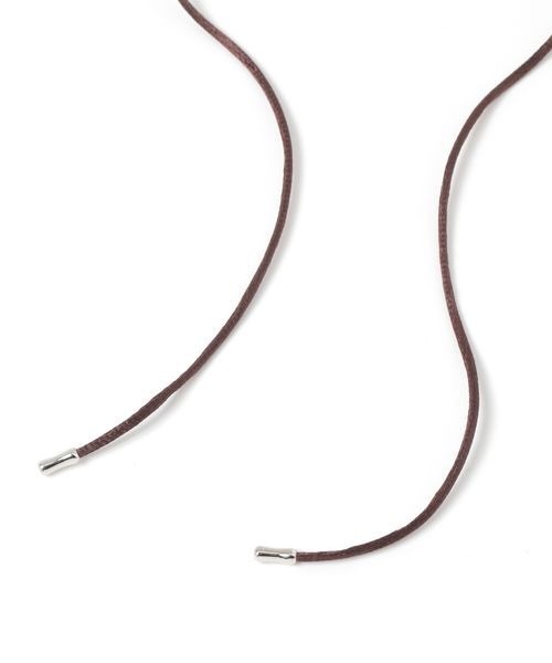 kutir（クティール）の「kutirlune／メタルボールチョーカー（チョーカー・レディース・ブラウン・FREE）」の6枚目の写真