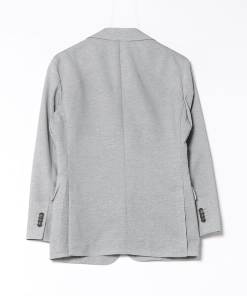 MEN'S MELROSE(メンズメルローズ)の「カラミストレッチコンフォートジャケット(セットアップ可)(テーラードジャケット・メンズ・ネイビー/ライトグレー・2/3/4/5)」の3枚目の写真