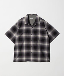 Jieda | ＜JIEDA＞チェック オープンカラー ショートスリーブ シャツ(シャツ/ブラウス)