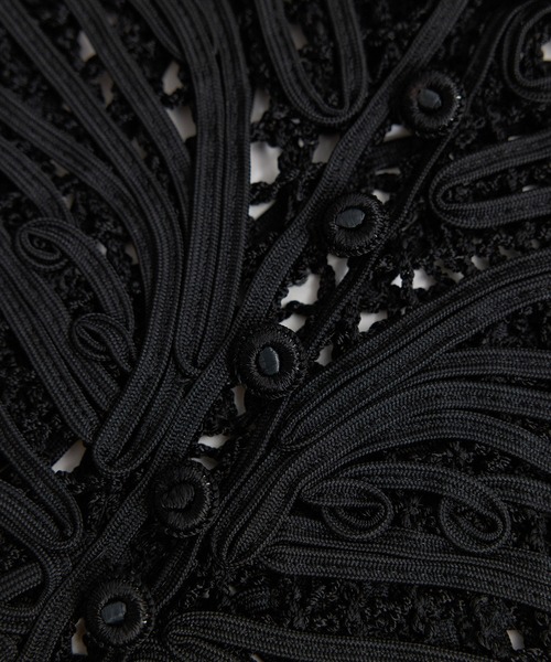 ADAM ET ROPE'（アダムエロペ）の「コードレースタンクジレ（ベスト・レディース・ブラック/キナリ・FREE）」の22枚目の写真