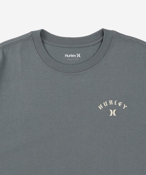 Hurley （ハーレー）の「【Hurley:ハーレー】ヘビーウェイトコットンTシャツ　オーバーサイズシルエット　バックプリント　WHEELIE OVRSZD SS TEE（Tシャツ/カットソー・メンズ・ブラック/ライトブルー/ホワイト/ブルーグレー・LARGE/SMALL/MEDIUM/X-LARGE）」の20枚目の写真