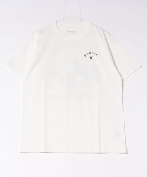 Hurley （ハーレー）の「【Hurley:ハーレー】ヘビーウェイトコットンTシャツ　オーバーサイズシルエット　バックプリント　WHEELIE OVRSZD SS TEE（Tシャツ/カットソー・メンズ・ブラック/ライトブルー/ホワイト/ブルーグレー・LARGE/SMALL/MEDIUM/X-LARGE）」の8枚目の写真