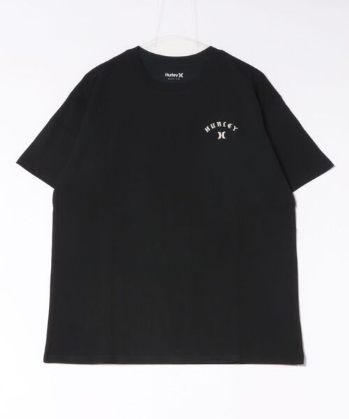 Hurley （ハーレー）の「【Hurley:ハーレー】ヘビーウェイトコットンTシャツ　オーバーサイズシルエット　バックプリント　WHEELIE OVRSZD SS TEE（Tシャツ/カットソー・メンズ・ブラック/ライトブルー/ホワイト/ブルーグレー・LARGE/SMALL/MEDIUM/X-LARGE）」の10枚目の写真