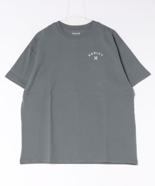 Hurley （ハーレー）の「【Hurley:ハーレー】ヘビーウェイトコットンTシャツ　オーバーサイズシルエット　バックプリント　WHEELIE OVRSZD SS TEE（Tシャツ/カットソー・メンズ・ブラック/ライトブルー/ホワイト/ブルーグレー・LARGE/SMALL/MEDIUM/X-LARGE）」の11枚目の写真