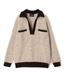 HAVERSACK（ハバーザック）の「HAVERSACK ATTIRE ウール スキッパープルオーバーニット（ニット/セーター）」