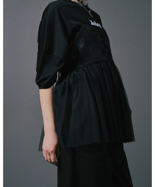 Julep(ジュレップ)の「Jacquard Bustier(その他トップス・レディース・ブラック/ブルー/ピンク・FREE)」の4枚目の写真