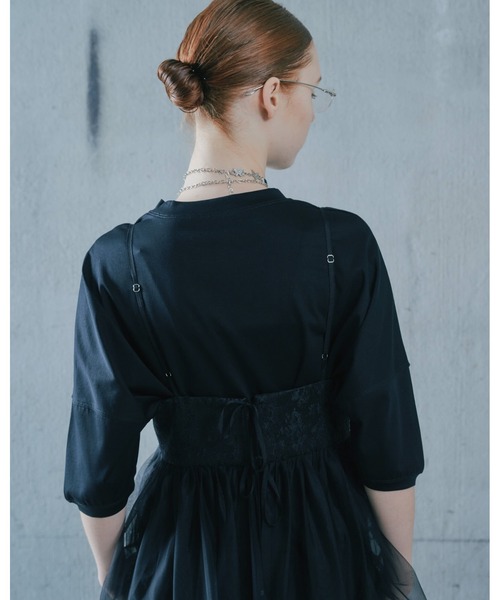 Julep(ジュレップ)の「Jacquard Bustier(その他トップス・レディース・ブラック/ブルー/ピンク・FREE)」の6枚目の写真
