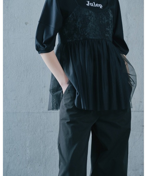 Julep(ジュレップ)の「Jacquard Bustier(その他トップス・レディース・ブラック/ブルー/ピンク・FREE)」の9枚目の写真