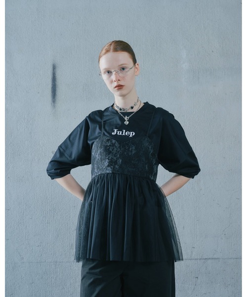 Julep(ジュレップ)の「Jacquard Bustier(その他トップス・レディース・ブラック/ブルー/ピンク・FREE)」の11枚目の写真
