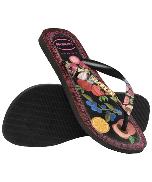 havaianas（ハワイアナス）の「TOP TROPICALIA VIBES II（サンダル・レディース・ホワイト/ブラック・22cm/23cm/24.5cm/25.5cm）」の7枚目の写真