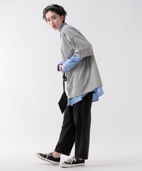 GEORGE'S(ジョージズ)の「スリムテーパードパンツ(その他パンツ・レディース・オフホワイト/ブラウン/ブラック・MEDIUM/SMALL)」の17枚目の写真