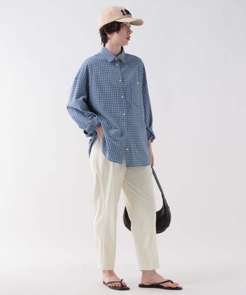GEORGE'S(ジョージズ)の「スリムテーパードパンツ(その他パンツ・レディース・オフホワイト/ブラウン/ブラック・MEDIUM/SMALL)」の7枚目の写真
