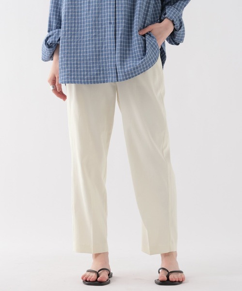 GEORGE'S(ジョージズ)の「スリムテーパードパンツ(その他パンツ・レディース・オフホワイト/ブラウン/ブラック・MEDIUM/SMALL)」の11枚目の写真