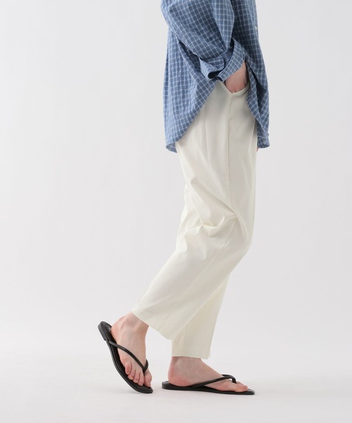GEORGE'S(ジョージズ)の「スリムテーパードパンツ(その他パンツ・レディース・オフホワイト/ブラウン/ブラック・MEDIUM/SMALL)」の15枚目の写真