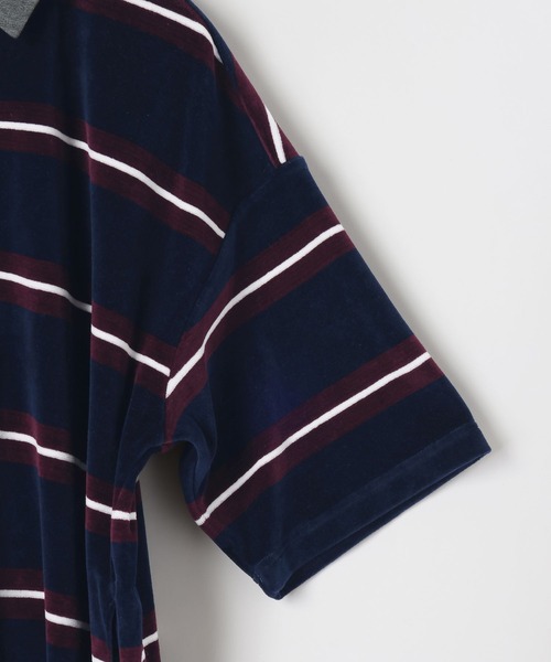 niko and...（ニコアンド）の「[MODE NORM CORE] パイルラガーマキシワンピース（ワンピース・レディース・ネイビー/ベージュ/サックスブルー・LARGE/MEDIUM）」の22枚目の写真