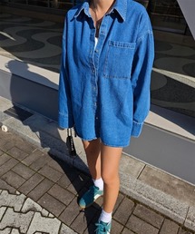 esutoreja | デニムオーバーシャツ(シャツ/ブラウス)