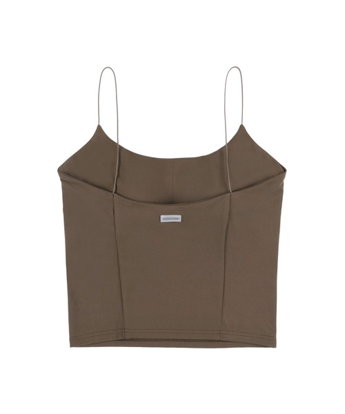 ALEXIA STAM（アリシアスタン）の「Spaghetti Strap Padded Camisole /パッドinスパゲッティキャミ（キャミソール・レディース・ブラック/ブルー/クリーム/ブラウン・L/M/S）」の13枚目の写真