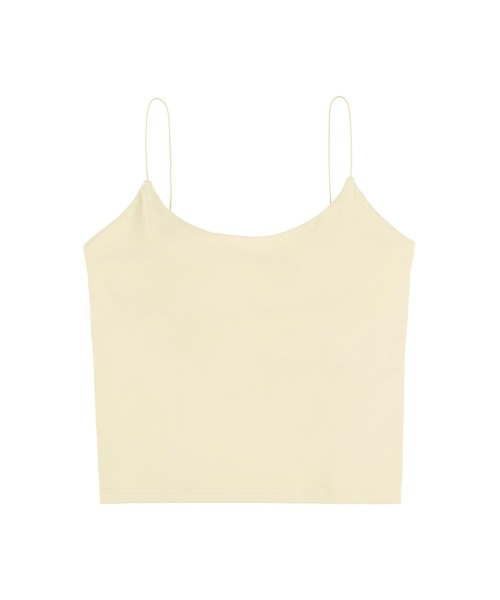 ALEXIA STAM（アリシアスタン）の「Spaghetti Strap Padded Camisole /パッドinスパゲッティキャミ（キャミソール・レディース・ブラック/ブルー/クリーム/ブラウン・L/M/S）」の16枚目の写真