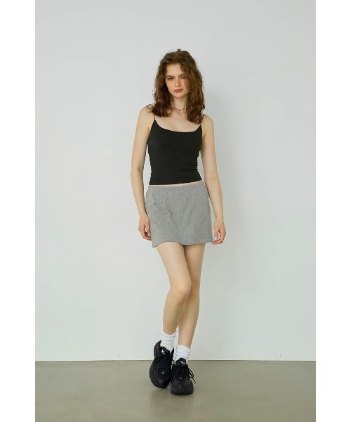 ALEXIA STAM(アリシアスタン)の「Spaghetti Strap Padded Camisole /パッドinスパゲッティキャミ(キャミソール・レディース・ブラック/ブルー/クリーム/ブラウン/グリーン/ピンク/ホワイト・L/M/S)」の19枚目の写真
