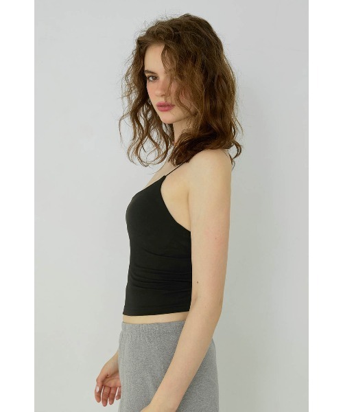 ALEXIA STAM(アリシアスタン)の「Spaghetti Strap Padded Camisole /パッドinスパゲッティキャミ(キャミソール・レディース・ブラック/ブルー/クリーム/ブラウン/グリーン/ピンク/ホワイト・L/M/S)」の21枚目の写真
