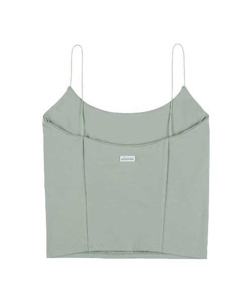 ALEXIA STAM(アリシアスタン)の「Spaghetti Strap Padded Camisole /パッドinスパゲッティキャミ(キャミソール・レディース・ブラック/ブルー/クリーム/ブラウン/グリーン/ピンク/ホワイト・L/M/S)」の8枚目の写真