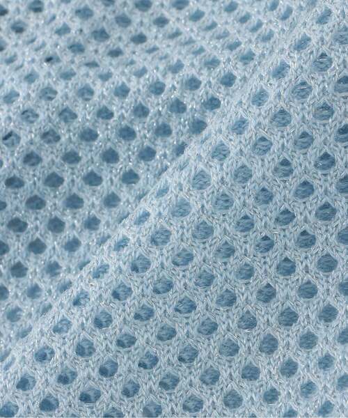 mezzo piano Junior（メゾピアノジュニア）の「【人気商品再入荷】【直営店で取り扱い無し】ラメメッシュニット＆半袖Tシャツセット（ニット/セーター・キッズ・サックスブルー/ライトピンク・M:150cm/L:160cm/S:140cm）」の10枚目の写真