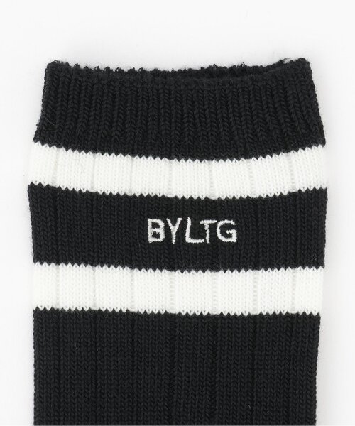 by LOVEiT(バイラビット)の「ラインルーズソックス(ソックス/靴下・キッズ・ブラック/オフホワイト・19-23cm)」の3枚目の写真