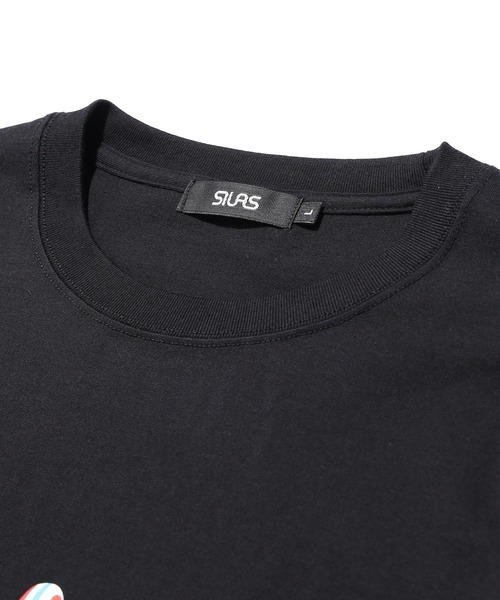 SILAS(サイラス)の「TOOTHPASTE S/S TEE(Tシャツ/カットソー・メンズ・ブラック/ホワイト/ピンク/グリーン・M/L/XL)」の6枚目の写真
