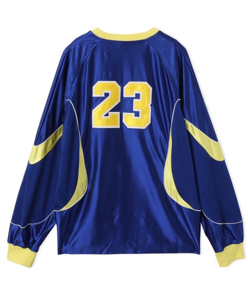 JORDAN BRAND(ジョーダンブランド)の「JORDAN BRAND M J STMT GOALIE TOP P6 / ジョーダン ブランド ジョーダン STMT GOALIE L/S トップ P6 / NIKE【SP】(ジャージ・メンズ・イエロー/ブルー・S/M/L/XL/XXL)」の14枚目の写真