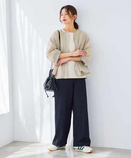 studio CLIP(スタディオクリップ)の「アソート巾着ミニショルダーバッグ(ショルダーバッグ・レディース・アイボリー/ブラック・FREE)」の3枚目の写真