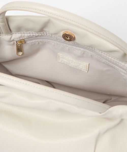 studio CLIP(スタディオクリップ)の「アソート巾着ミニショルダーバッグ(ショルダーバッグ・レディース・アイボリー/ブラック・FREE)」の20枚目の写真