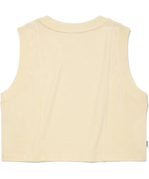 COVERNAT WOMAN(カバーナットウーマン)の「ウィメンズクロップリブスリーブレスクリーム(Tシャツ/カットソー・レディース・その他・WM/WS)」の3枚目の写真