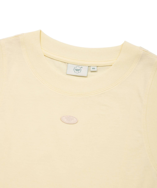 COVERNAT WOMAN(カバーナットウーマン)の「ウィメンズクロップリブスリーブレスクリーム(Tシャツ/カットソー・レディース・その他・WM/WS)」の4枚目の写真