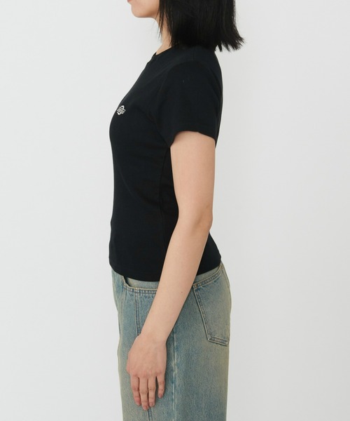 Dickies(ディッキーズ)の「Dickies/ディッキーズ グレーズビルTシャツ 半袖/ロゴTシャツ(Tシャツ/カットソー・レディース・ブルー/ブラック/ホワイト・MEDIUM/SMALL)」の7枚目の写真