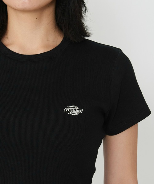 Dickies(ディッキーズ)の「Dickies/ディッキーズ グレーズビルTシャツ 半袖/ロゴTシャツ(Tシャツ/カットソー・レディース・ブルー/ブラック/ホワイト・MEDIUM/SMALL)」の10枚目の写真