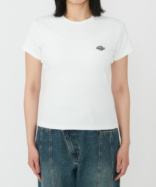 Dickies(ディッキーズ)の「Dickies/ディッキーズ グレーズビルTシャツ 半袖/ロゴTシャツ(Tシャツ/カットソー・レディース・ブルー/ブラック/ホワイト・MEDIUM/SMALL)」の13枚目の写真