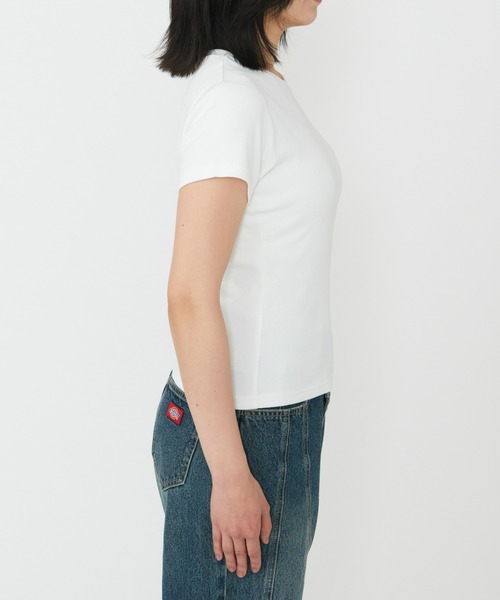Dickies(ディッキーズ)の「Dickies/ディッキーズ グレーズビルTシャツ 半袖/ロゴTシャツ(Tシャツ/カットソー・レディース・ブルー/ブラック/ホワイト・MEDIUM/SMALL)」の16枚目の写真