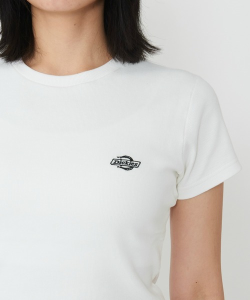 Dickies(ディッキーズ)の「Dickies/ディッキーズ グレーズビルTシャツ 半袖/ロゴTシャツ(Tシャツ/カットソー・レディース・ブルー/ブラック/ホワイト・MEDIUM/SMALL)」の17枚目の写真