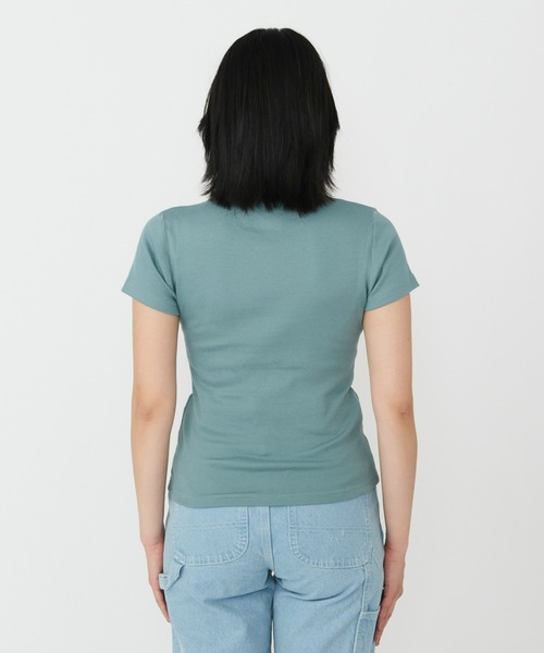 Dickies(ディッキーズ)の「Dickies/ディッキーズ グレーズビルTシャツ 半袖/ロゴTシャツ(Tシャツ/カットソー・レディース・ブルー/ブラック/ホワイト・MEDIUM/SMALL)」の22枚目の写真