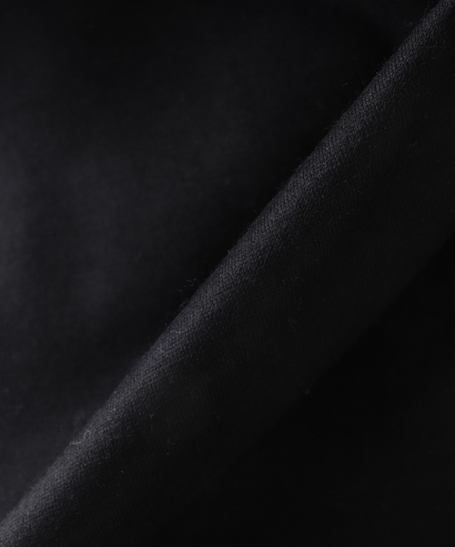 Ets.MATERIAUX（マテリオ）の「ETS.MATERIAUX(マテリオ) wool boat neck Tシャツ（Tシャツ/カットソー・メンズ・ブラック/ホワイト/チャコールグレー・MEDIUM/LARGE）」の5枚目の写真