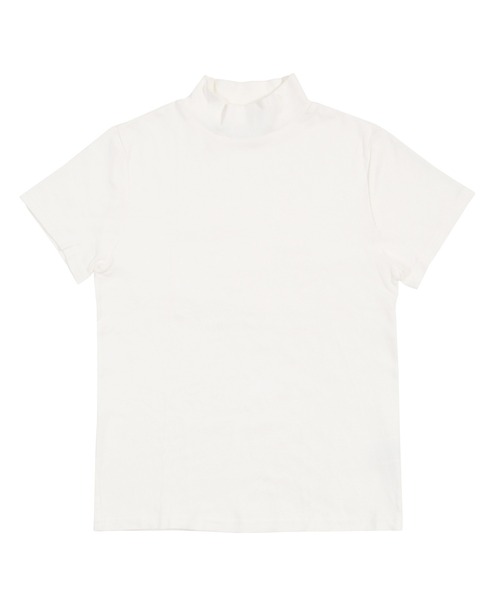 PUNYUS（プニュズ）の「ハイネックＴシャツ（Tシャツ/カットソー・レディース・ブラック/ホワイト・5/4/3/2/1）」の7枚目の写真