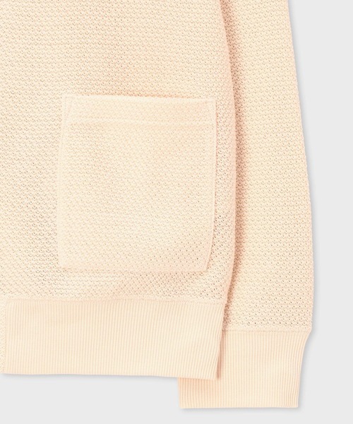 Paul Smith(ポールスミス)の「【ラウンジウェアー】ジャカード ラウンジカーディガン【853371 P7193S】(カーディガン/ボレロ・メンズ・ネイビー/オフホワイト・MEDIUM/LARGE)」の5枚目の写真
