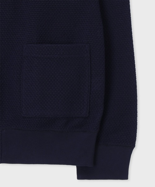 Paul Smith(ポールスミス)の「【ラウンジウェアー】ジャカード ラウンジカーディガン【853371 P7193S】(カーディガン/ボレロ・メンズ・ネイビー/オフホワイト・MEDIUM/LARGE)」の8枚目の写真