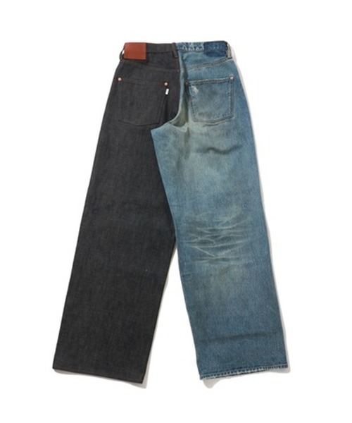 SUGARHILL(シュガーヒル)の「HALF AGED MODERN DENIM WIDE CUT(デニムパンツ・メンズ・インディゴブルー・32/30)」の2枚目の写真