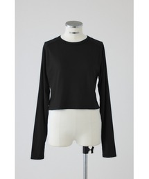 RIM.ARK（リムアーク）の「Silky long T/SH シルキー ロング ティーシャツ（Tシャツ/カットソー）」