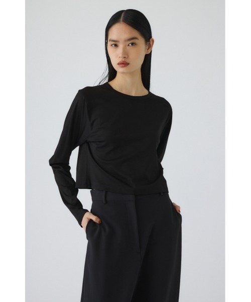Silky long T/SH シルキー ロング ティーシャツ（Tシャツ/カットソー
