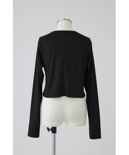 RIM.ARK(リムアーク)の「Silky long T/SH シルキー ロング ティーシャツ(Tシャツ/カットソー・レディース・ホワイト/杢グレー/ブルー/ブラック・FREE)」の17枚目の写真