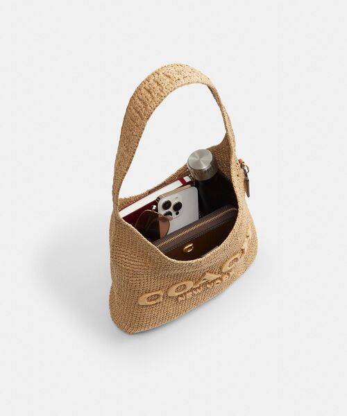 COACH（コーチ）の「ブルックリン ショルダー バッグ 28（かごバッグ）（かごバッグ・レディース・ベージュ系その他・ONE）」の8枚目の写真