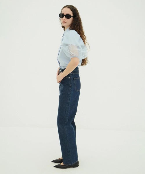 CLANE（クラネ）の「TULLE LAYERED SLEEVE SHIRTS（シャツ/ブラウス・レディース・ホワイト・1/2）」の21枚目の写真